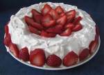 wc strawberry whipped cream cake