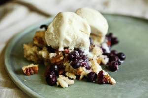 So Easy Blueberry Pecan Crunch