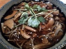 Hot Soba With Wild Mushrooms